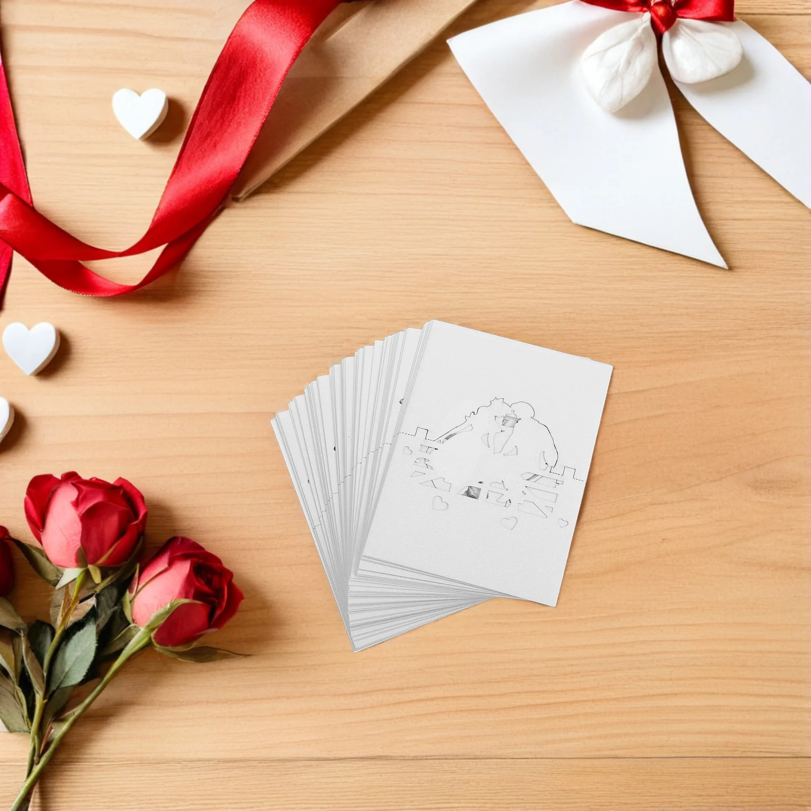 

50Pcs Wedding Seat Cards Hollow Out Elegant Table Place Tags Blank Guest Name Cards Wedding Reception Dinner Party Tabletop