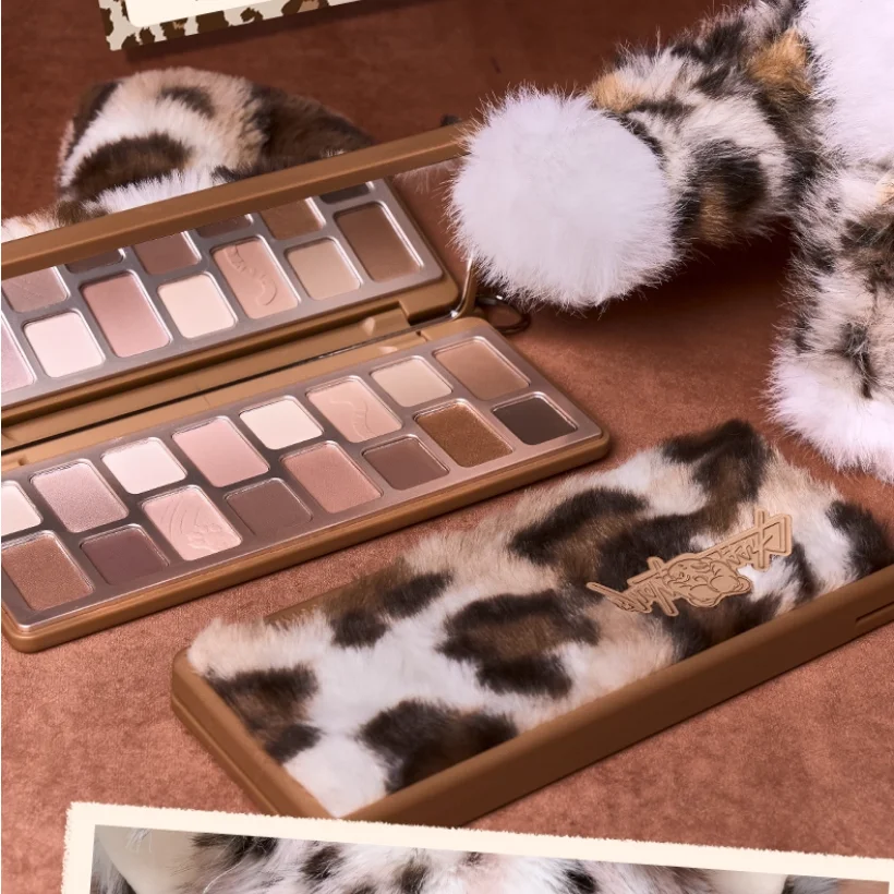 Chéeryep 16-Farben-Lidschattenplatte, Make-up, glitzernde Lidschatten-Palette, tägliches Make-up, neues mehrfarbiges, mattes, schimmerndes Finish, 1 Paar