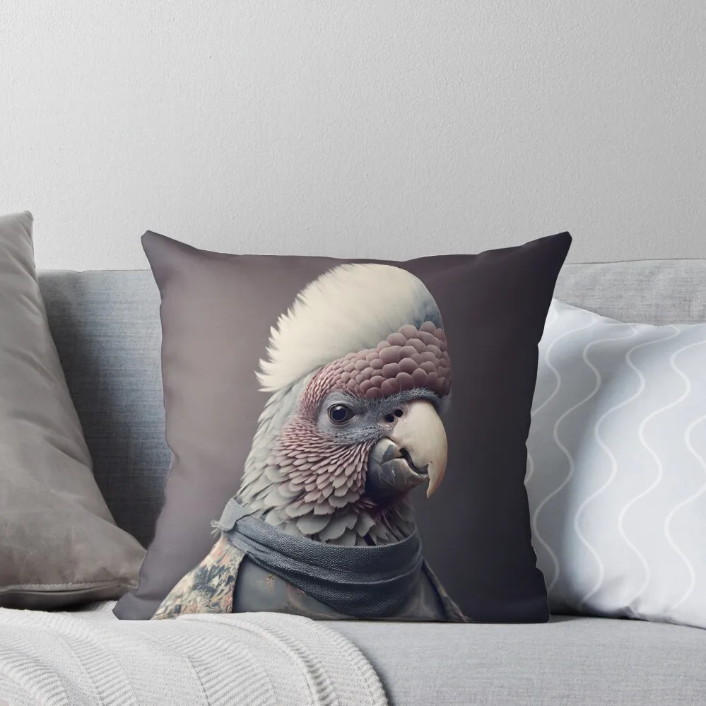 

Cockatoo / Exotic bird / Elegant Throw Pillow christmas decorations for home 2024 Cushion Cover Set pillow