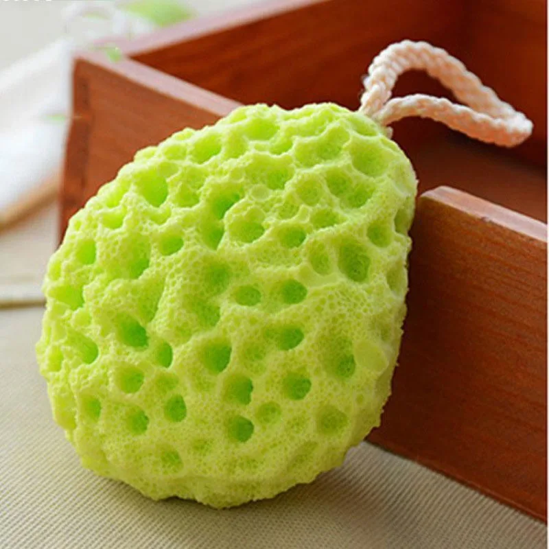 Hot Sale Baby Kids Bath Brushes Baby Shower Exfoliating Bath Sponge Massage Body Cleaning Scrubber Best Baby Bath Care