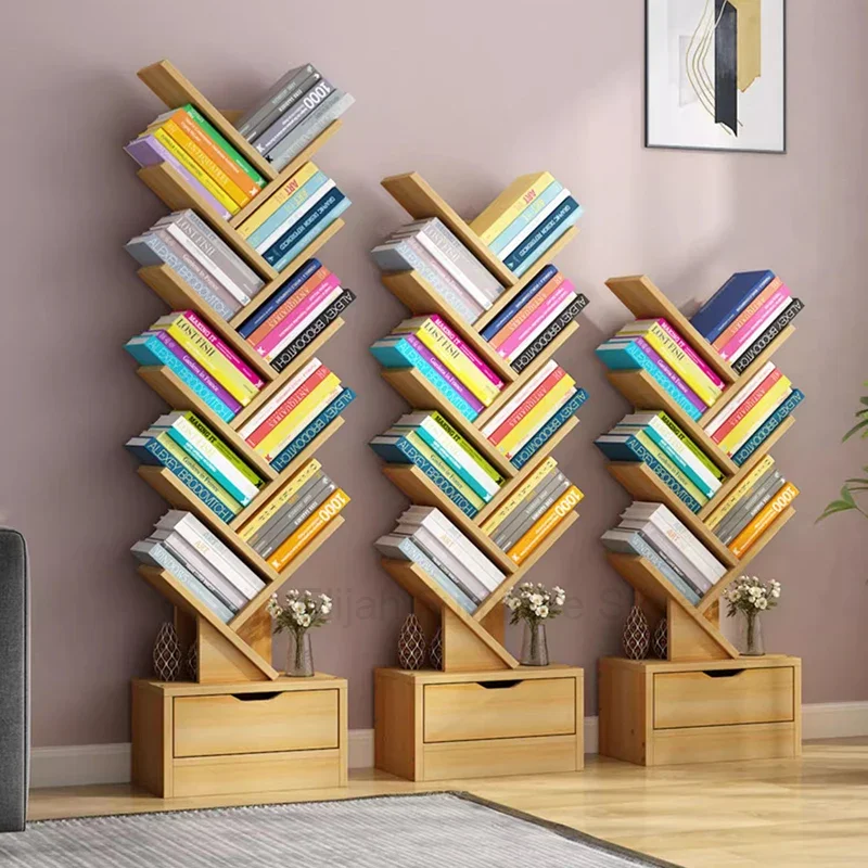 

Children's Bookshelf Shelf Wall Simple Modern Simple Small Living Room Storage Cabinet Estante Para Livros Home Furniture WKBS