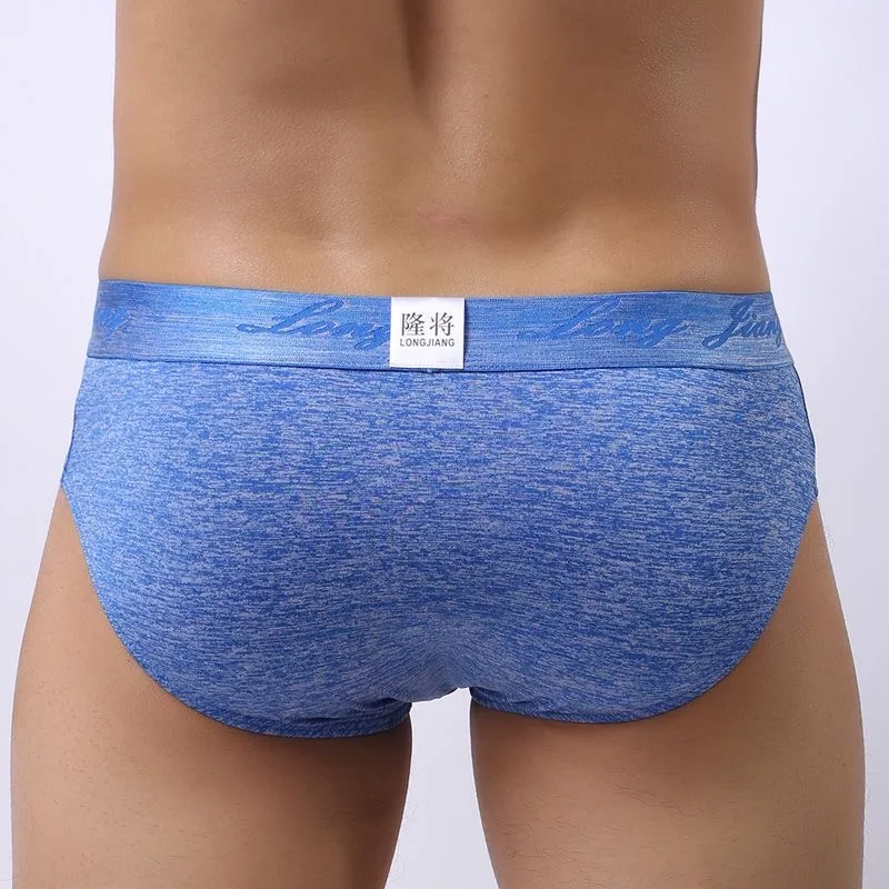 Männer Unterwäsche Slip Mittlere Taille Atmungsaktiv Männlichen Höschen Cueca U Konvexen Beutel Sexy Butt Heben Unterhose Slip Homme Calzoncillos