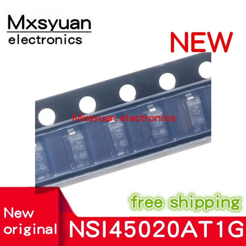 

50 шт. ~ 500 шт./лот NSI45020AT1G NSI45020 AD SOD123 новый оригинальный диод управления питанием постоянного тока 20 мА