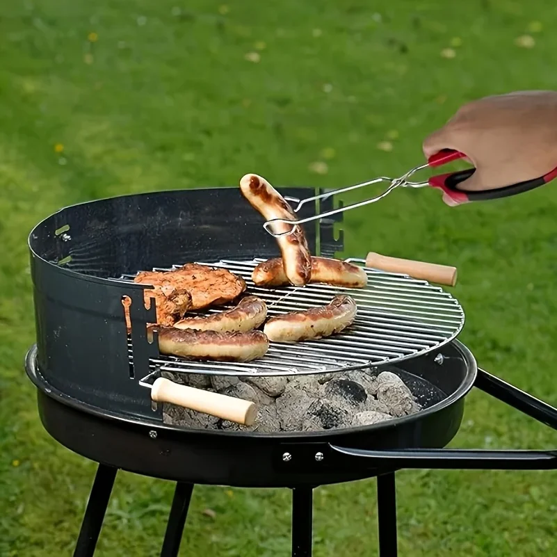 Long Handle BBQ Scissor Tongs Multifunctional Barbecue Clip Grilled Food Bread Roast Clamp Kitchen Baking BBQ Tools Accessories 2