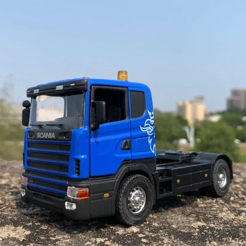 1/43 classic American Tractor Trailer truck container vehicles car diecast model car collection collective gifts show