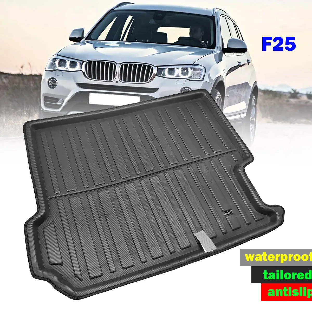 

Подкладка для багажника, коврик для багажника для BMW X3, F25, 2011-2017, подкладка для багажника, ковер для багажа, поднос для груза 2012, 2013, 2014, 2015, 2016