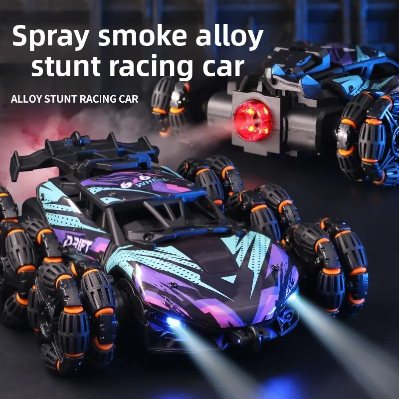 

6WD Alloy Remote Control Stunt Car Drift RC Toy Car for Boys Six Wheel RC Stunt Vehicle