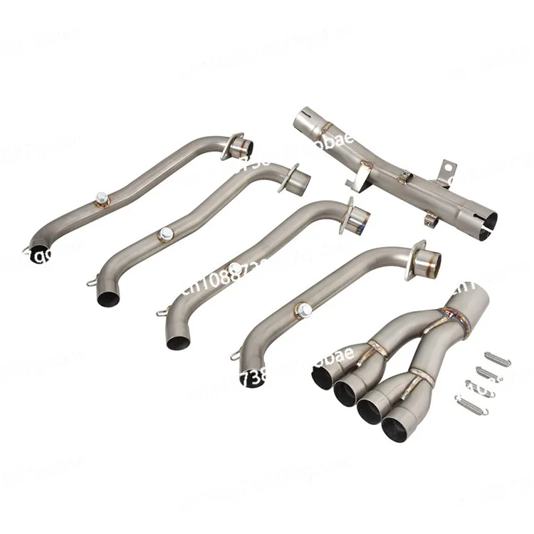 

Applicable to motorcycle QJMOTOR race 800 titanium alloy front section SRK800 exhaust pipe modified tail section