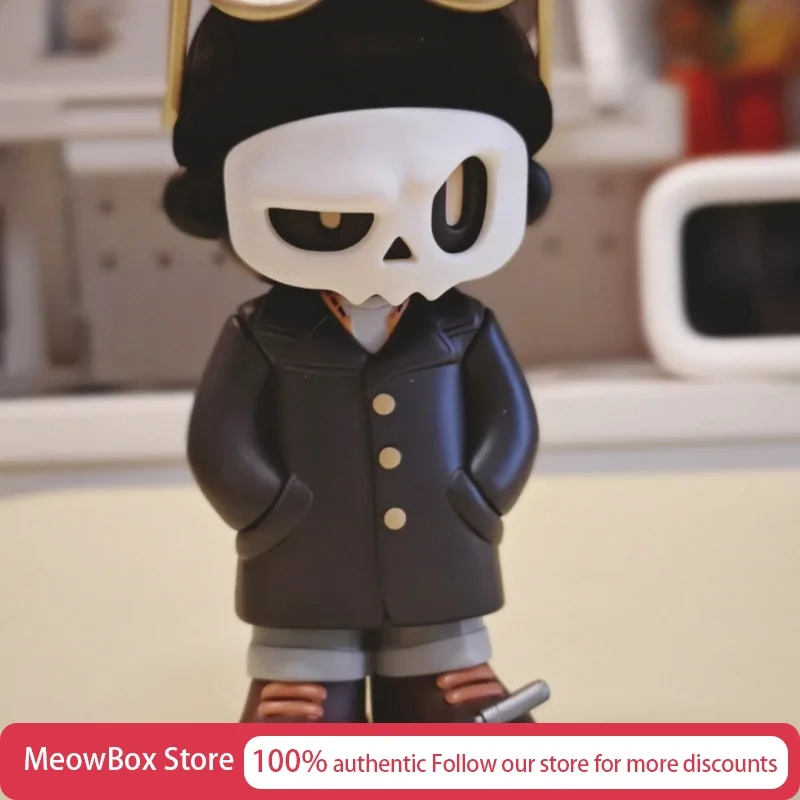 

Genuine Mr Bone Fourth Generation Camping Series Trendy Toy Blind Box Rambo Figurine Cool Gift For Men Women Mystery Boxes Doll