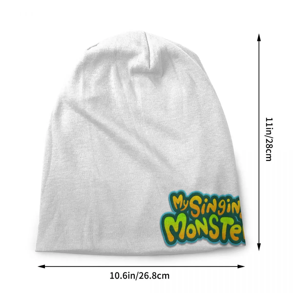 Custom My Singing Monsters Playground Games Skullies Beanies Caps For Unisex Street Winter Warm Knitting Hat Adult Bonnet Hats