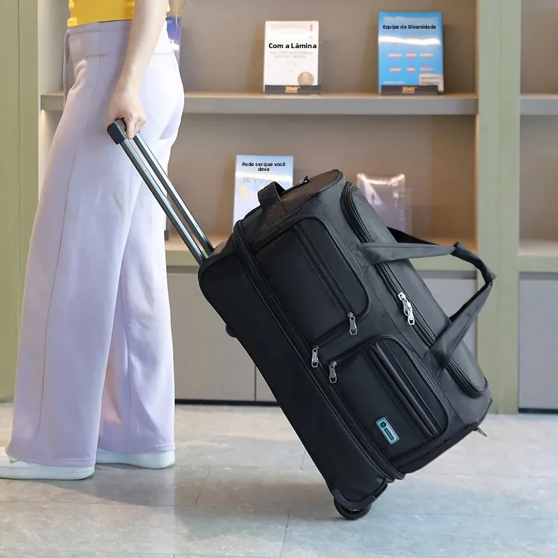 multi-functional-large-capacity-wheel-carry-on-bag-for-men-and-women-lightweight-expandable-handheld-travel-bag-for-business