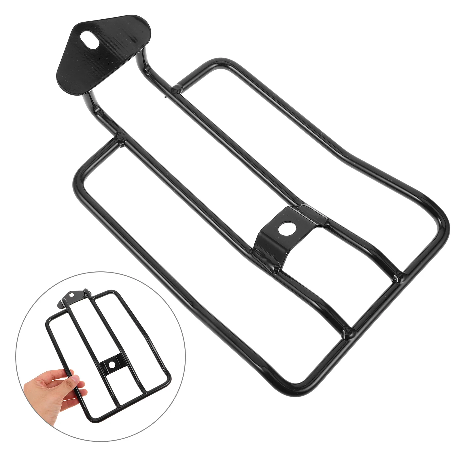 

Xl883 1200 Motorcycle Rear Rack Detachable Luggage Carrier Rear Shelf Touring Storage Luggage Rack Mounting Bracket