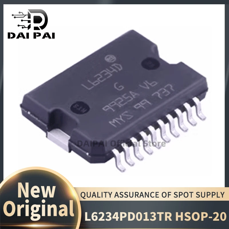 (2piece)100% New original L6234D L6234PD013TR  L6234PD L6234 L6234PD013 HSOP-20 Motor driver Chipset