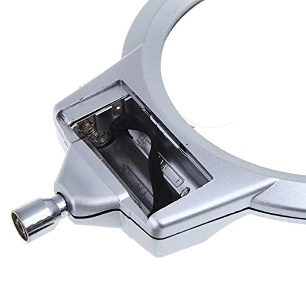 

Magnifying Lamp Reading Light Adjustable Angle Metal Magnifying Glass Lamp Hose Clamp Lighting Energy Saving