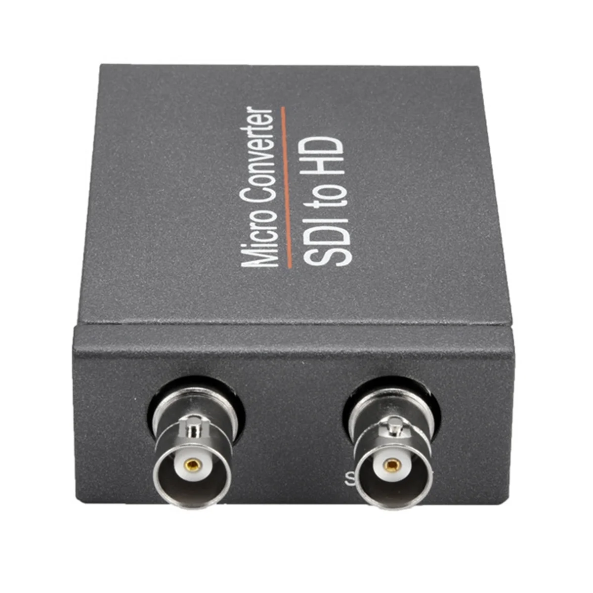 SDI to HDMI-Compatible to SDI Adapter HD 3G Video Micro-Converter with Audio Auto Format Detection for Camera