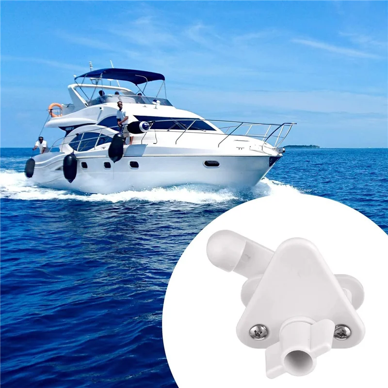 

YHOLI-4Pcs Marine Pontoon Boat Replacement Door Latches,For Square Frames 1-1.25 Inch,For Left Or Right Hinge Gate