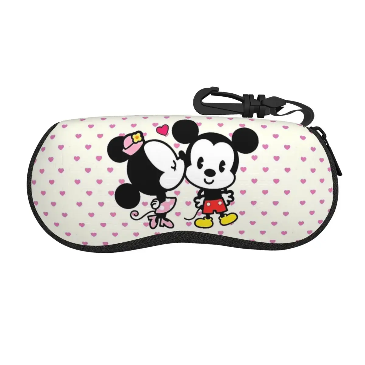 

Minnie Mouse Cartoon Mickey Glasses Case Waterproof Glasses Storage Box Vintage Sunglasses Box