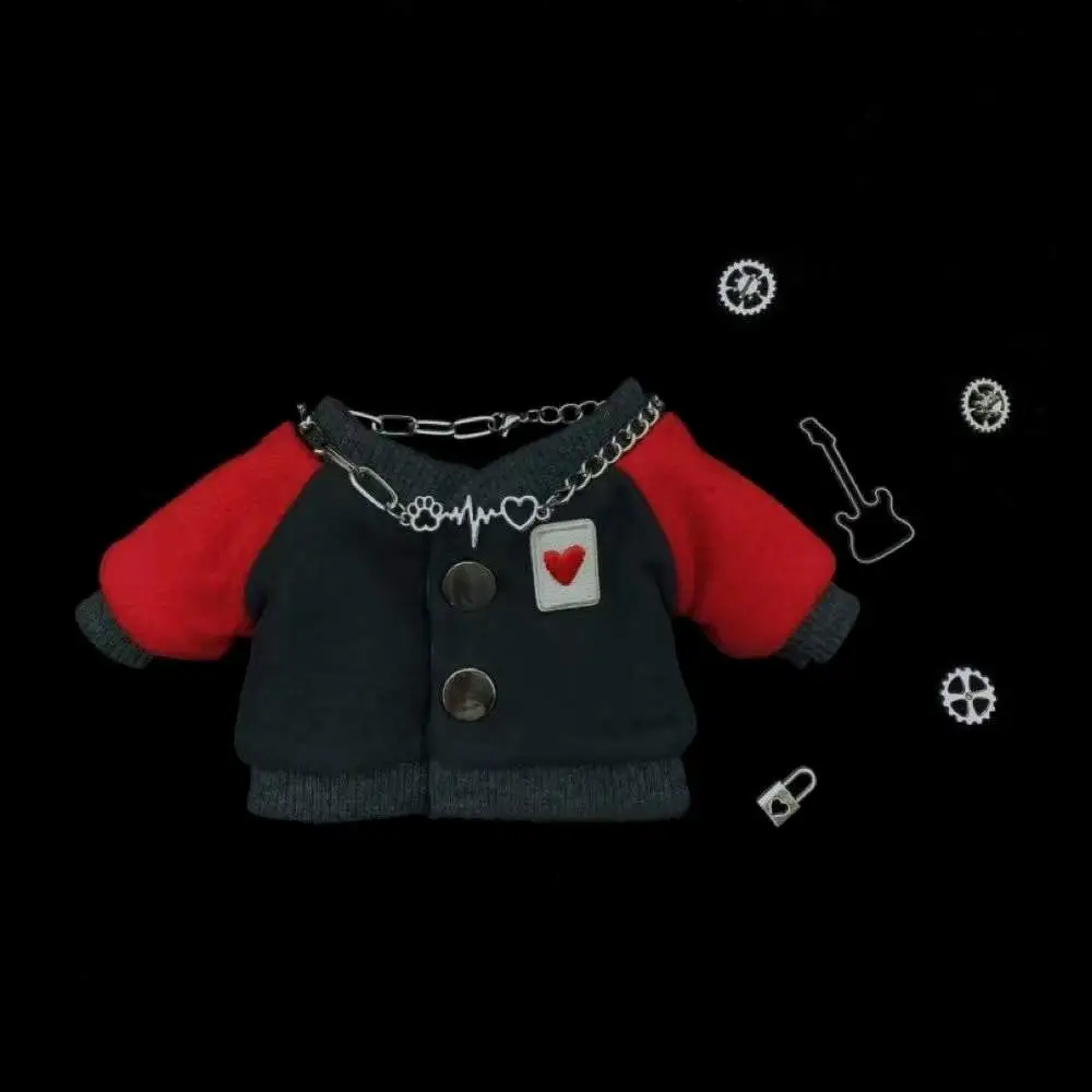 Gift  Accessories Playing House Cotton  Dolls Embroidery Jackets 20cm  Clothes Baseball Uniform