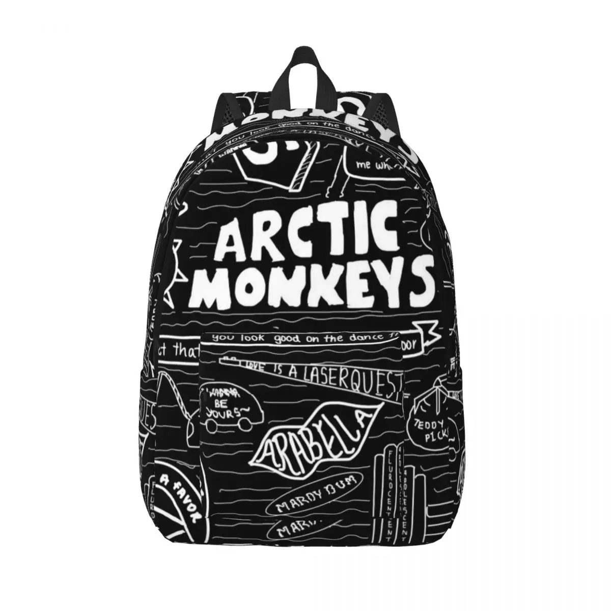 

Модный рюкзак Arctic Monkeys, прочный школьный рюкзак для мужчин и женщин, холщовые сумки для ноутбука