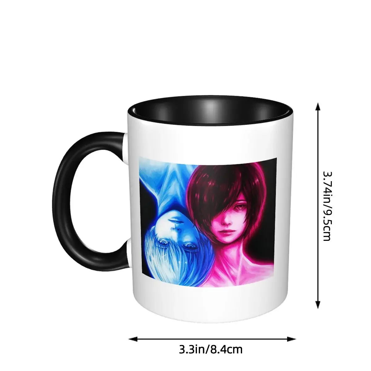 Tokyo Ghoul Anime Manga Mug Funny Ceramic Coffee Cups Tea Mugs Milk Cup Drinkware Gift for Woman Man