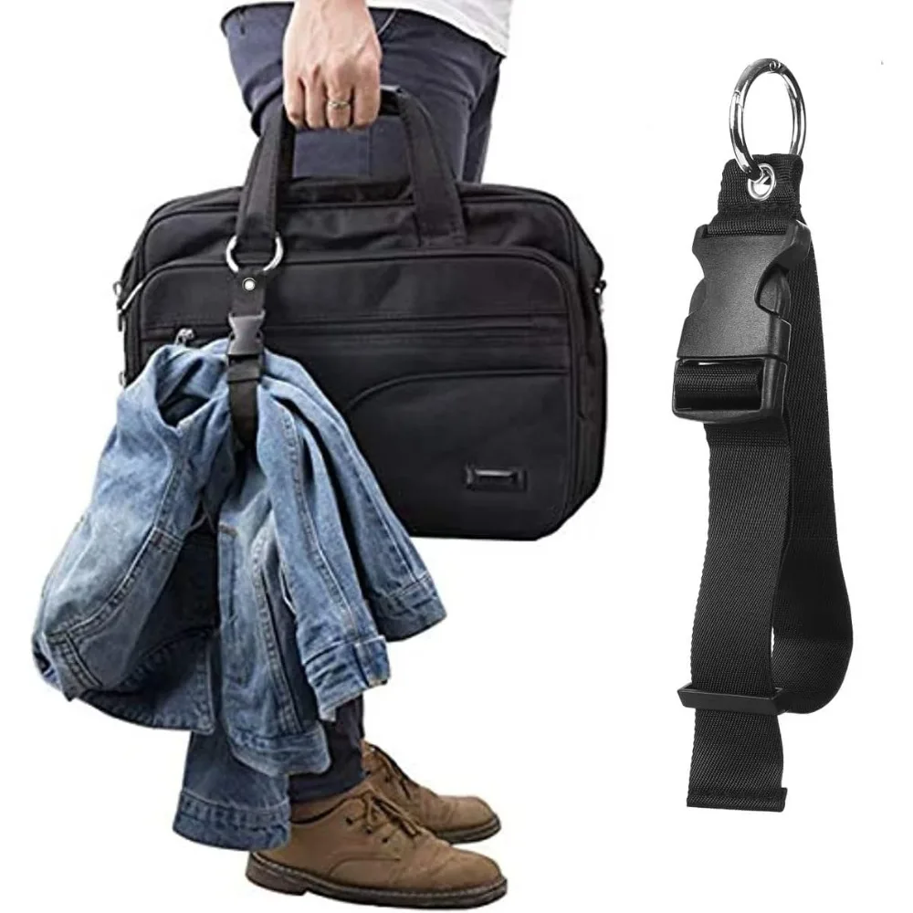 

1/2Pc Travel Luggage Fixed Strap with Release Buckle, Portable Add-A-Bag Belt for Backpack & Jacket, External Strap