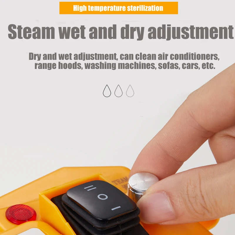 Multifunctional Easy home dry and wet steam hand held kitchen auto car detailing steam cleaner machine