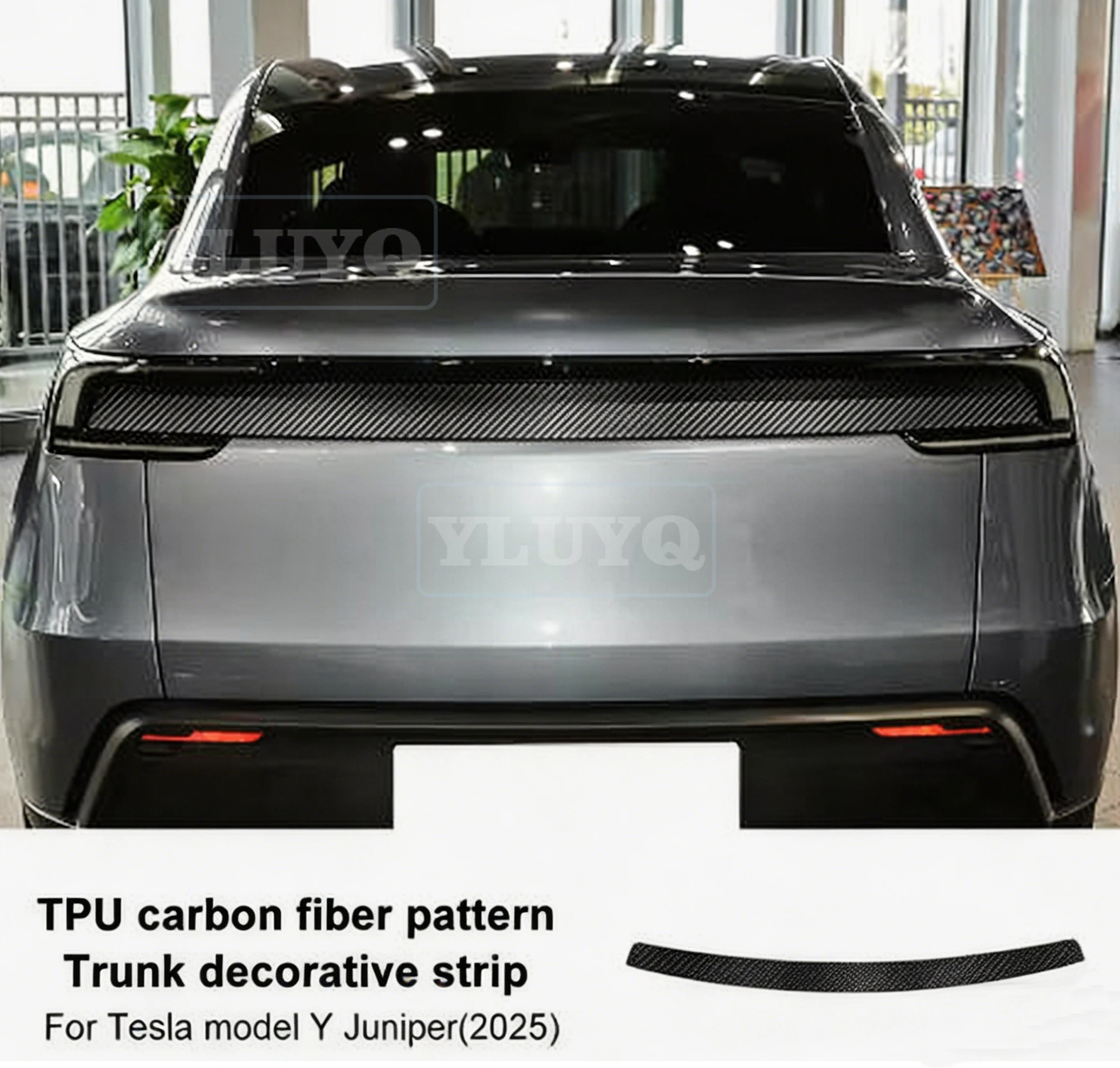 

Декоративная наклейка на багажник для Tesla Model Y Juniper, защитная пленка из ТПУ от царапин, прозрачная автомобильная наклейка, аксессуары