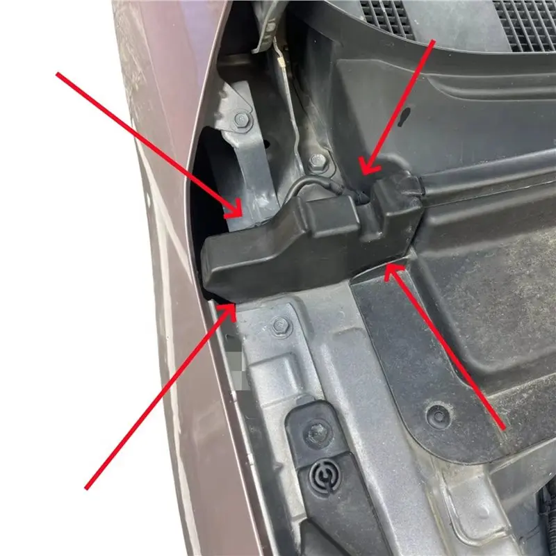 20X Hood Seal Strip End Plug Rubber Block Buffer Block Rubber Head 86432M0000 86442M0000 86442-M0000 For Hyundai IX25