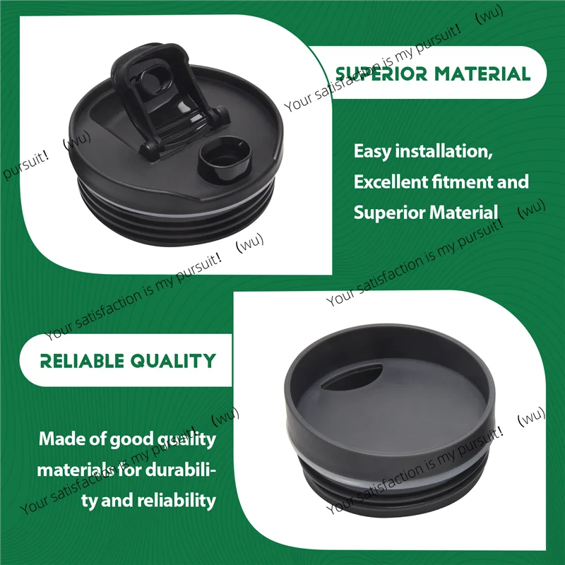 UN-2 Pcs 16 OZ Cup With Four Lids,Blender Replacement Parts Accessories For Ninja BL660 BL770 BL740/QB3000/BL810 Blender