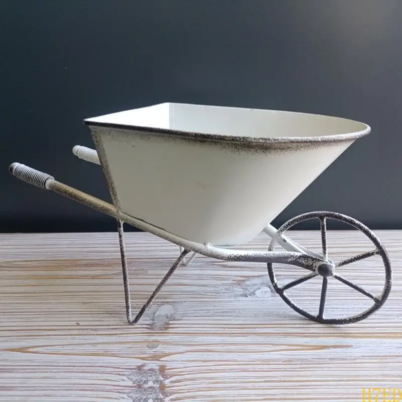 Carrinho flores ferro ferro H7ed