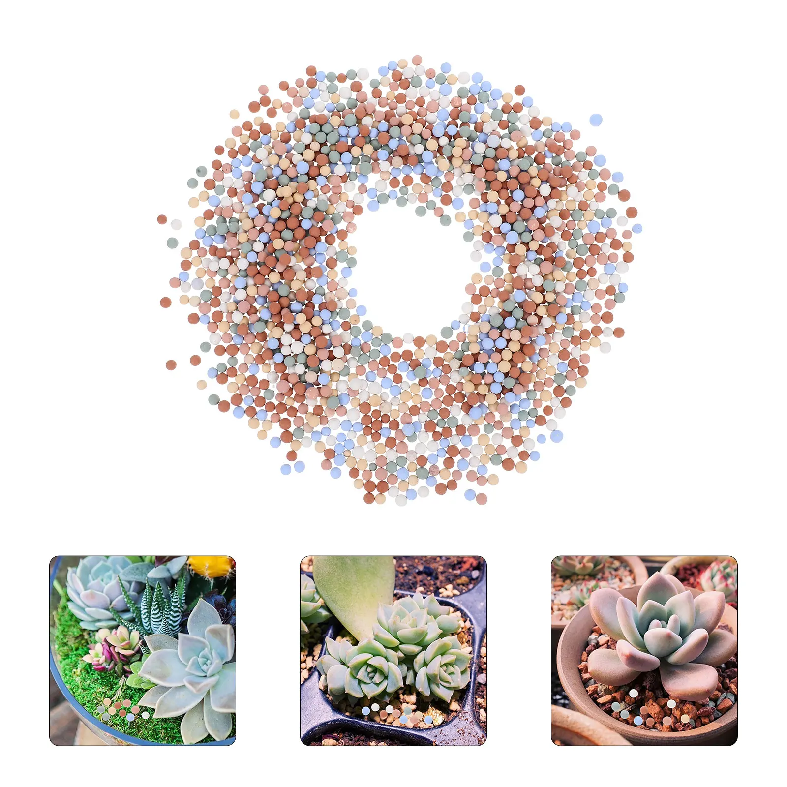 

Ceramsite Decorative Ceramic Rocks Succulent Plant Soil Surface Decoration Bonsai Gardening Accessories Flowerpot Ceramsite