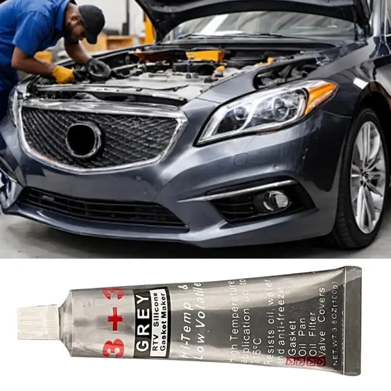 Car Gasket Sealer Repair Paste Gasket Sealant Adhesive Sealant Oil Pan Sealant Car Glue Engine Filler High Temperature Gasket