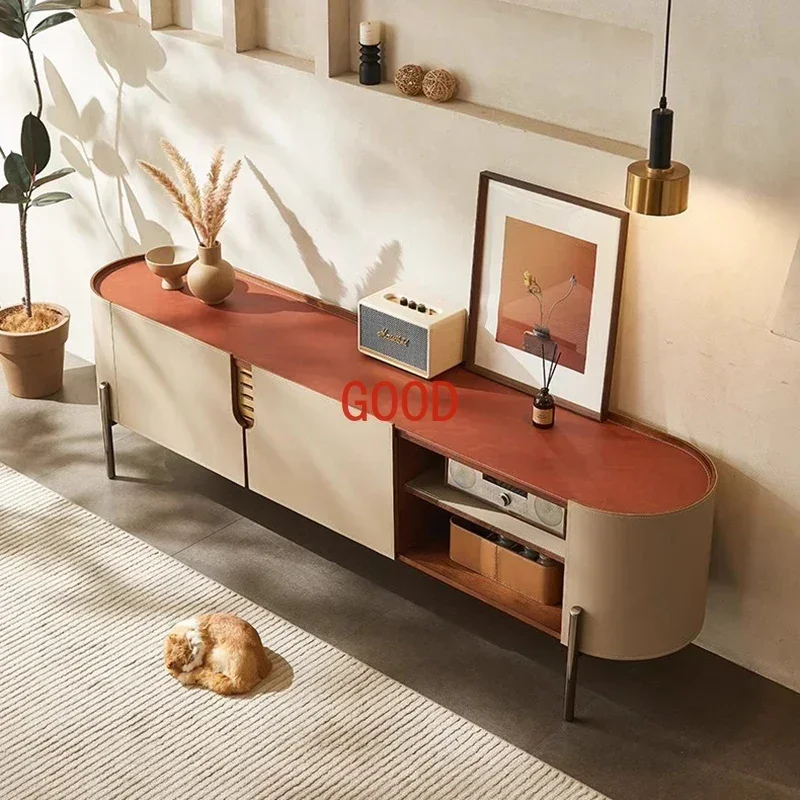 

Furniture Luxury Design Tv Cabinet Modern Living Room Stand Full Dining Console Unit Aesthetic Storage Suporte De Tv Table Salon