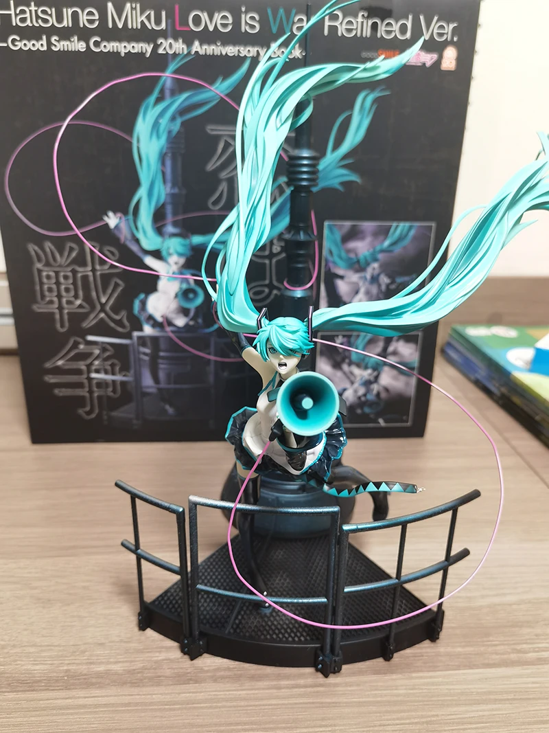 Original Hatsune Miku Gsc Love Is War Refine Ver. Action Anime Figure Model Toys Style Statue Collection Decor Toys Xams Gift