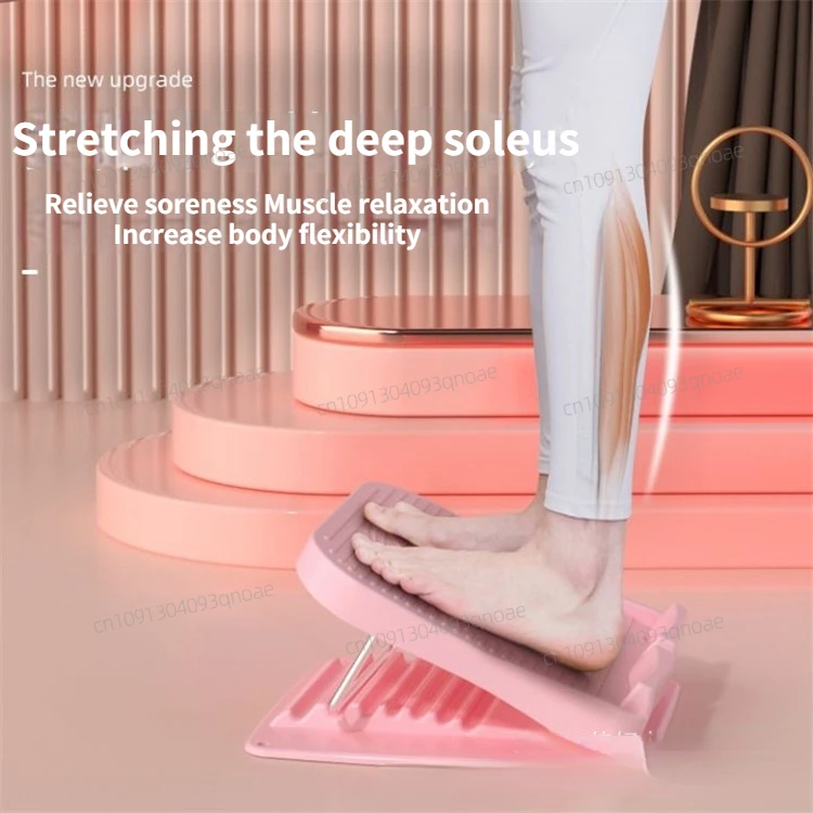 Deska do rozciągania Ukośny pedał Składana deska do rozciągania Stojąca rozciągliwa płyta osnowy łydki Chuda noga Domowy sprzęt do ćwiczeń jogi