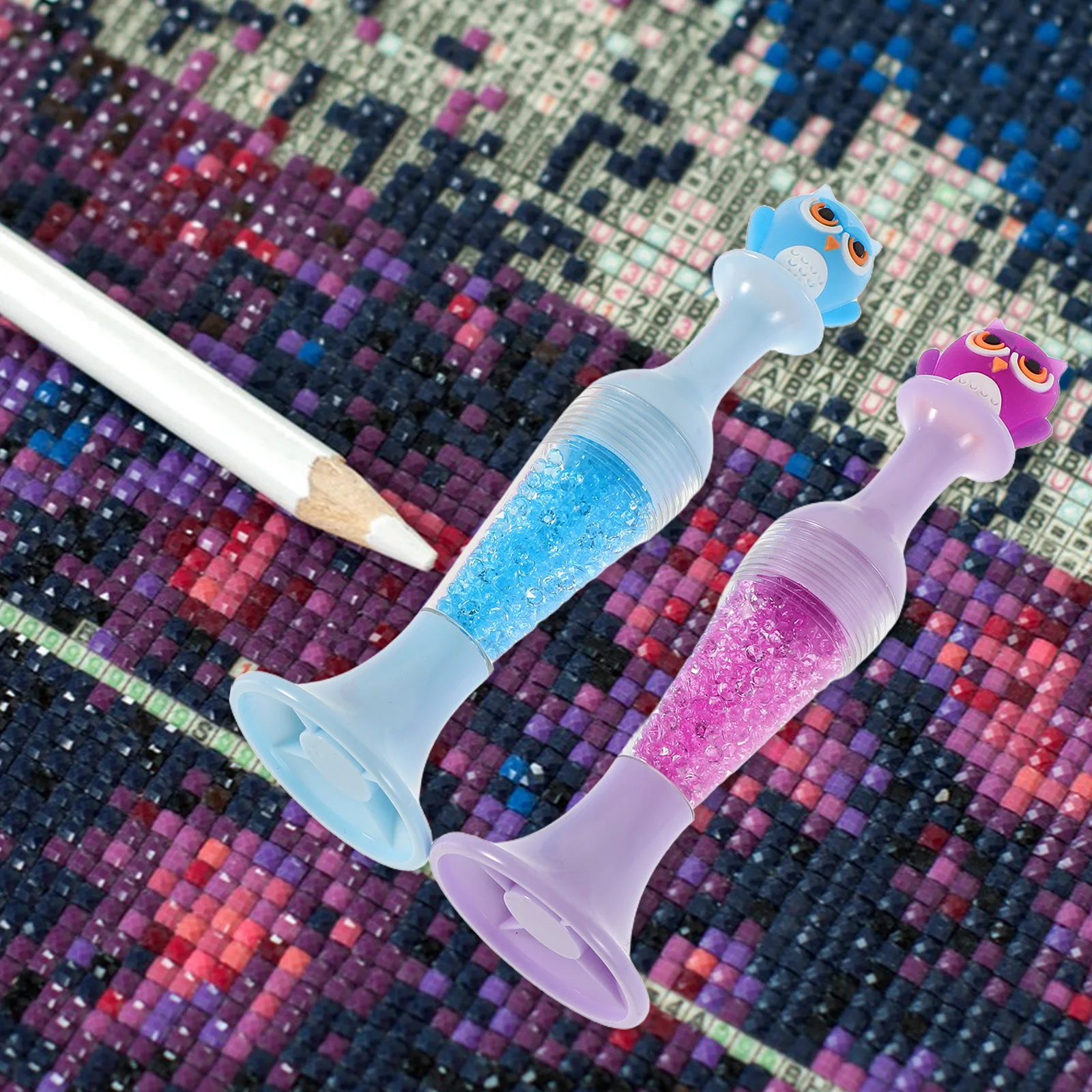 

Multipurpose Dotting Tools Rhinestone Pen Plastic Accessories Cross Stitch Painting Tool Kits DIY Craft Dot Drill Pen