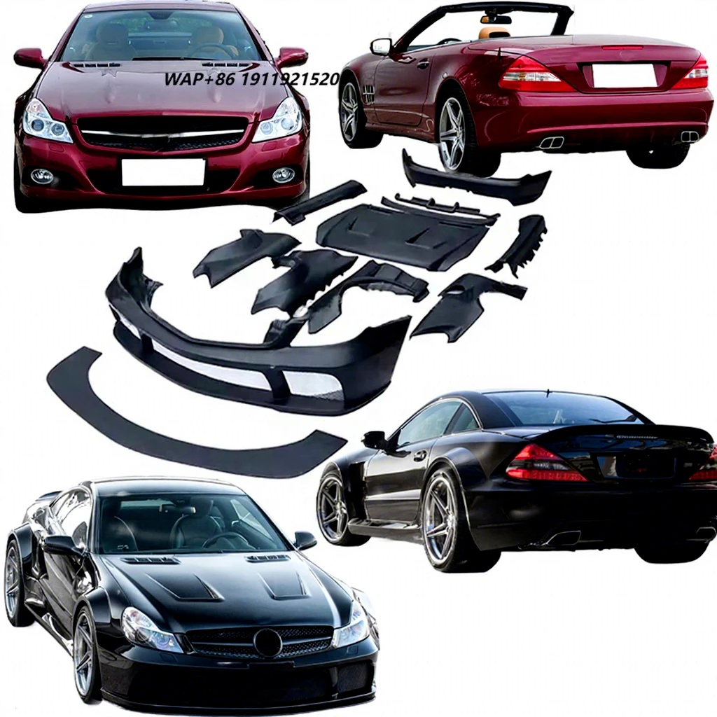 Best Price High Quality Personalised Black Series Wide Body Bumper Kit New Condition Specific for  SL R320 Model