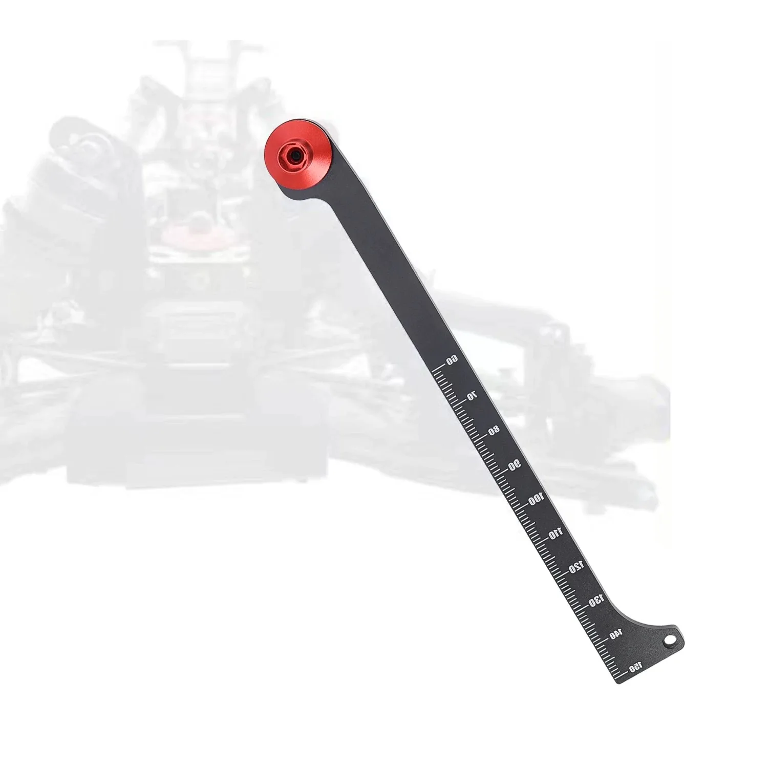 

Aluminum Alloy Shock Absorber Stroke Measuring Ruler For 1/8 1/10 Traxxas Arrma Axial RC Car Truck Tools Upgrade Parts