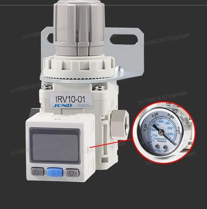 

IRV Negative pressure vacuum regulator IRV10/IRV20 Straight/Elbow fittings with Pressure gauge/Digital pressure switch regulator