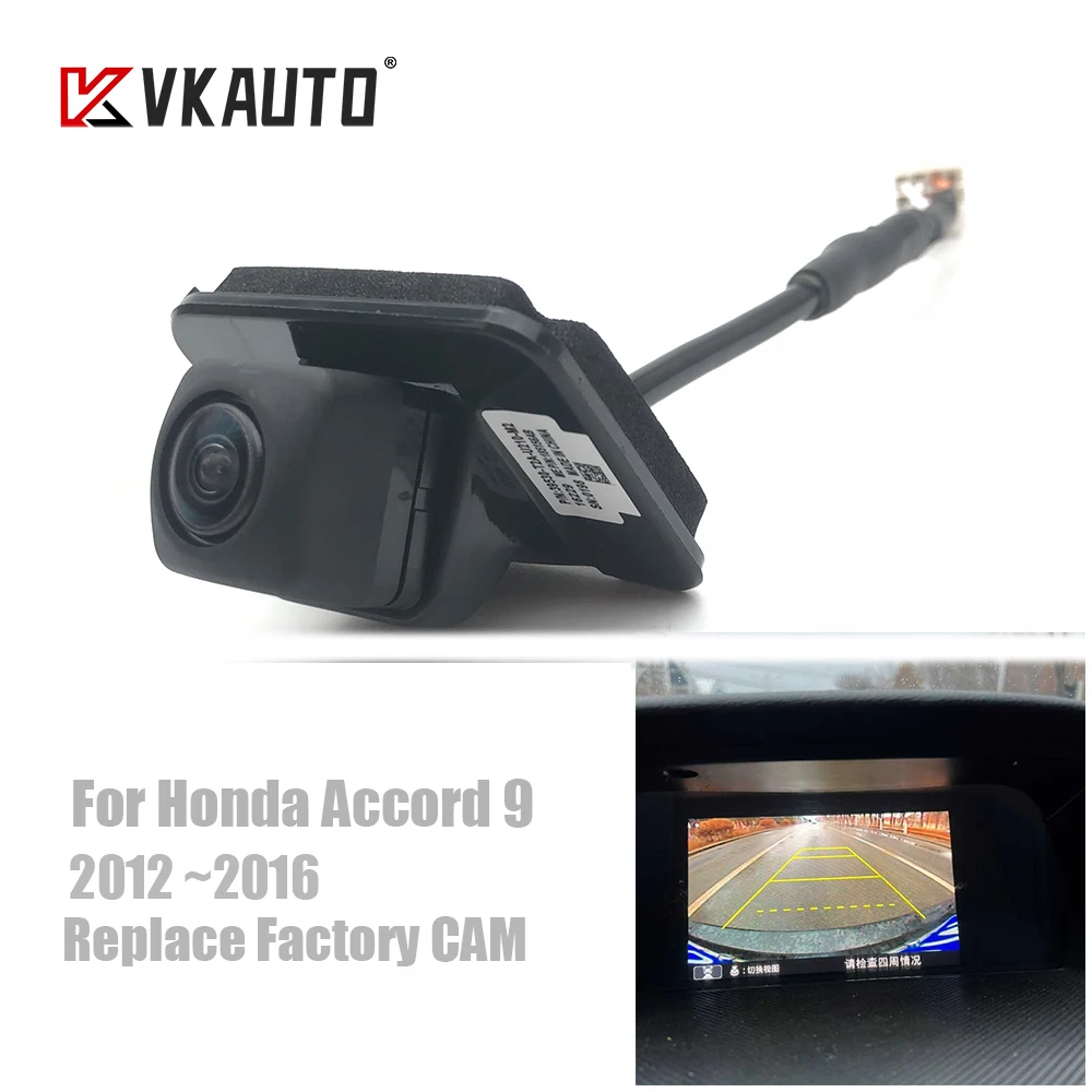 

VKAUTO Car Rear View Camera For Honda Accord 9 2013 2014 2015 2016 Reverse Parking Backup Camera Replace NO.39530-T2A-A21