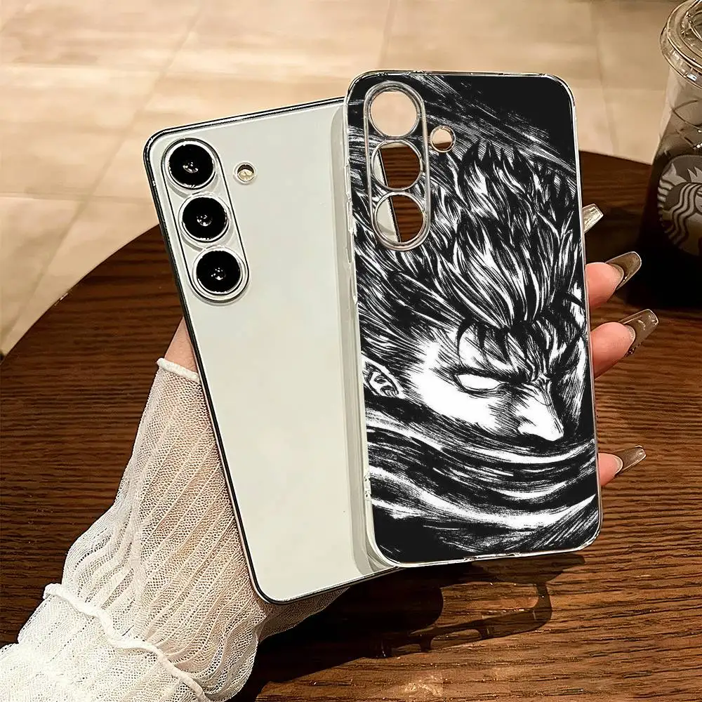 

Чехол для телефона Anime Berserk Guts-T, прозрачный силиконовый мягкий чехол для SamsungA10,12,20,21S,30,31,40,50,51,52,70,71