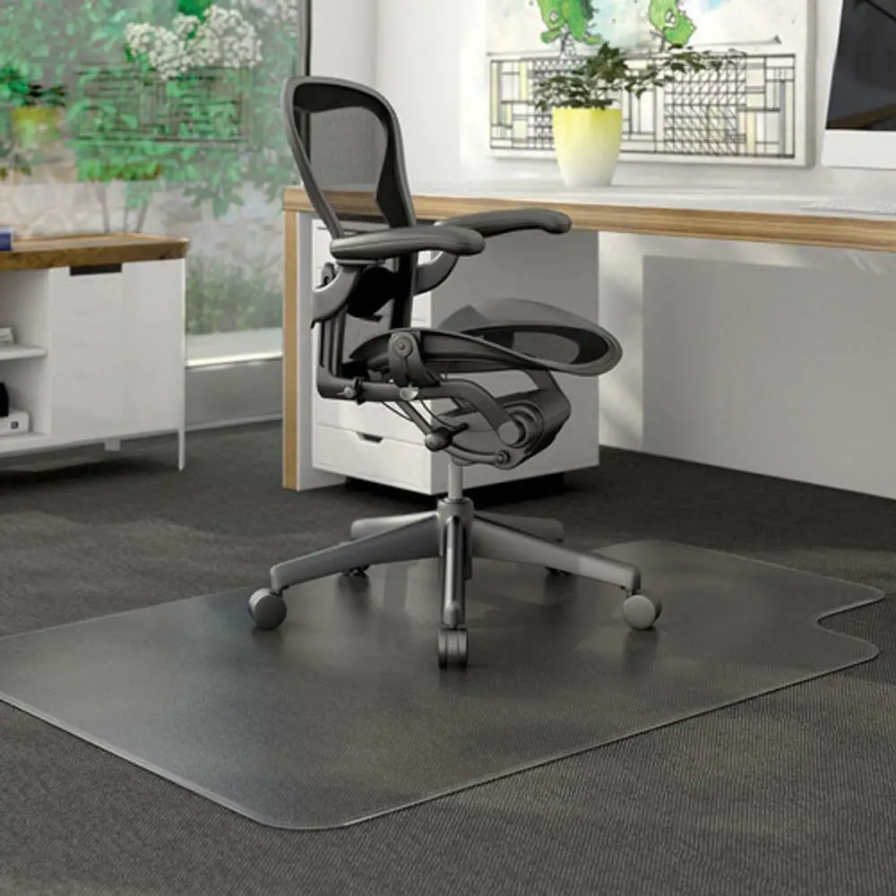 

PVC Matte Desk Office Chair Floor Mat Protector for Hard Wood Floors 48" x 36"