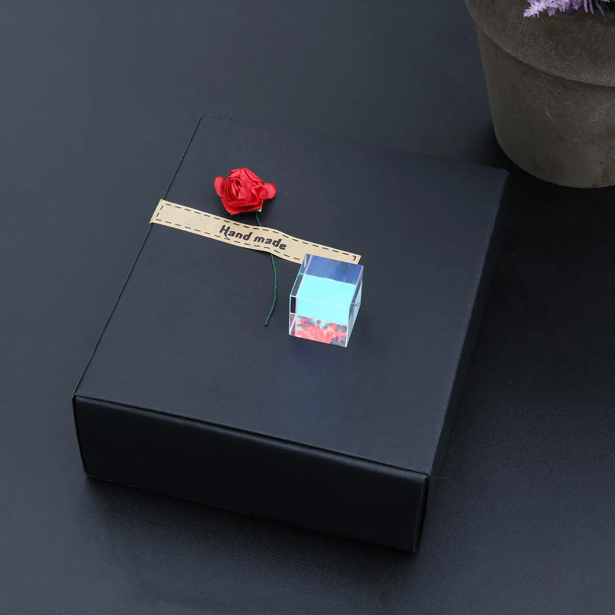 

Cube Dispersion Prism optical cube RGB cube glass cube