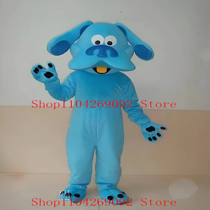 

Lovely Blue Dogs Mascot Costume Cartoon Cosplay Costumes Dog Mascotter Birthday Character Party Maskote Halloween Anime carnival