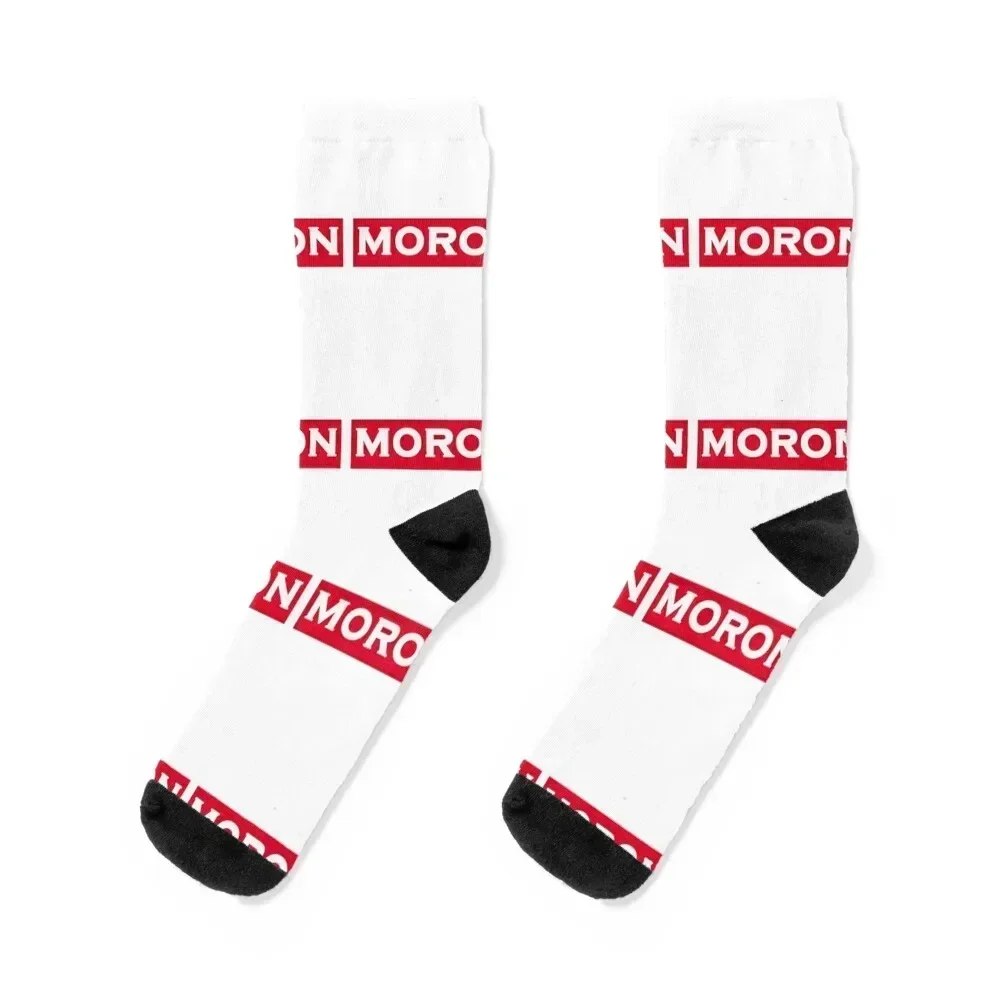 

moron Socks Antiskid soccer custom sports Socks Man Women's