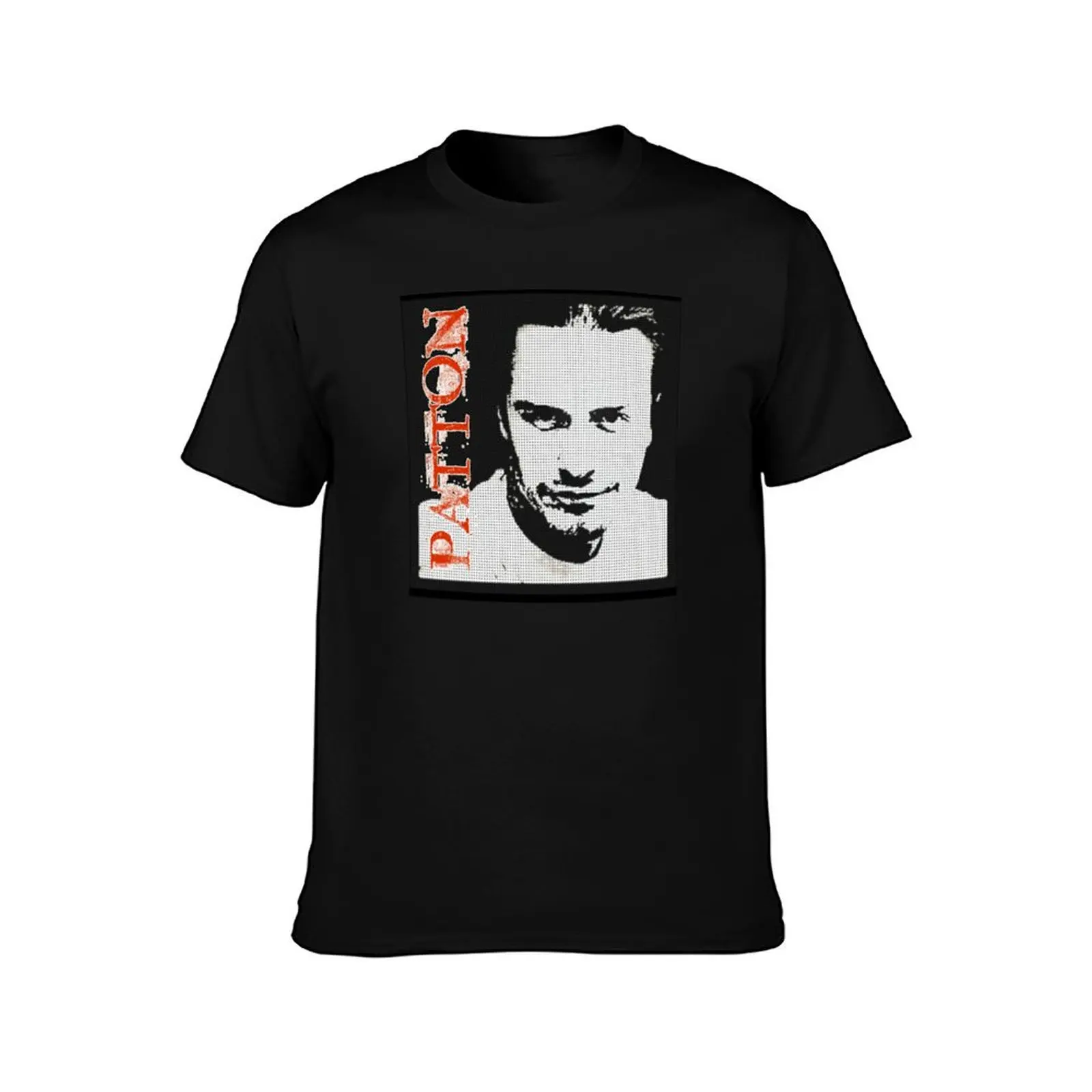 Mike Patton (Red) T-Shirt Summer Casual Cotton Tee Oversized Streetwear Tops Vintage Graphic Print Loose Fit Short Sleeve