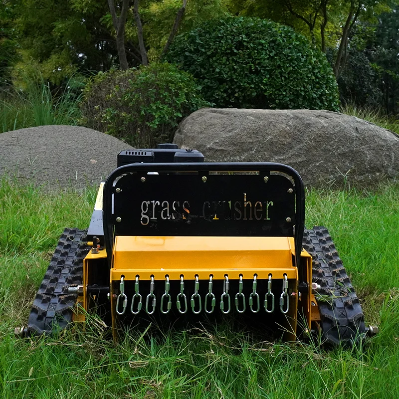 

Customized New Design Remote Control Robot Lawn Mower Multi Purpose RC Lawn Mower for Farmer
