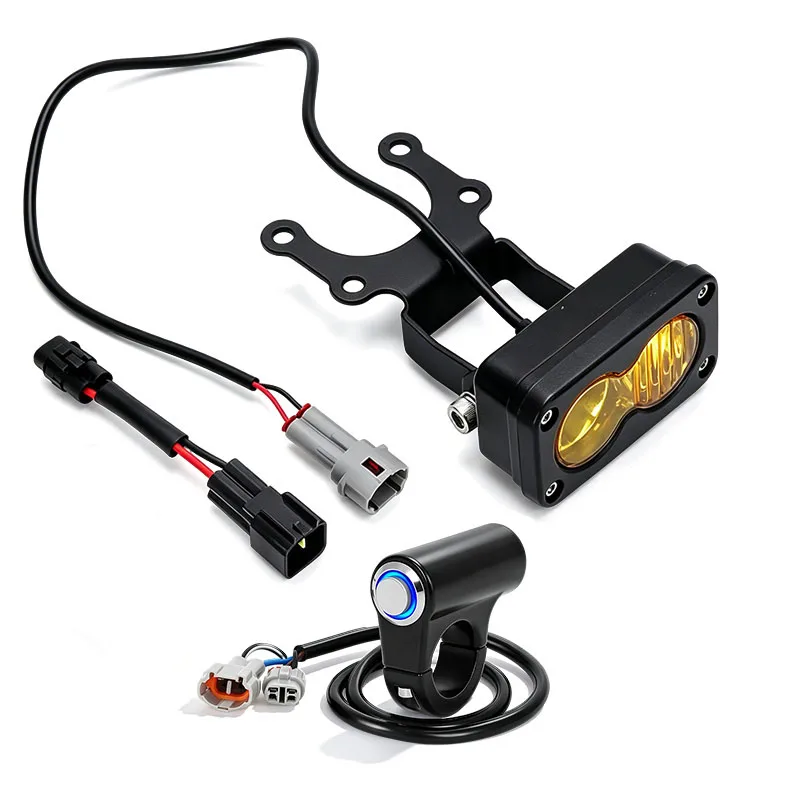 3 Inch Motorcycle Headlight Kit For Sur-Ron Segway X260 Talaria Sting R MX4 PC Len  for Pickup Motorcycle Truck Offroad Roof