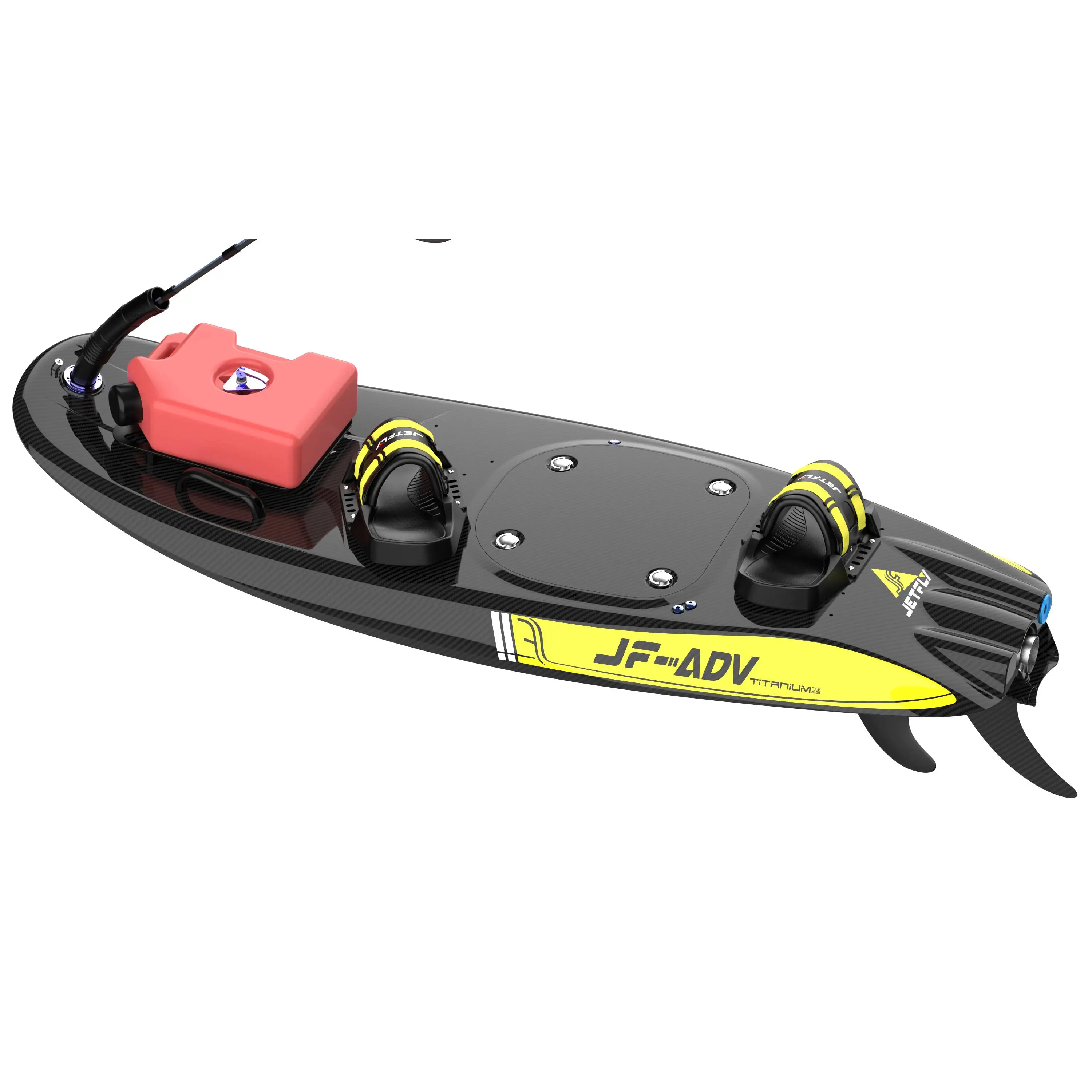 JetFly ADV-tabla de surf con Motor de gasolina y Gas de fibra de carbono con logotipo personalizado, sistema de arranque eléctrico para surfear