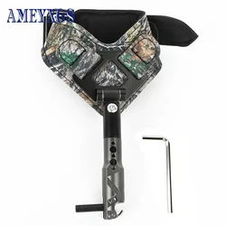 Bow Release Wrist Strap Caplier Aids Right Hand Adjustable Fabric Polyester Compound Bow Shooting Hunting Archery Accessories